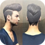 hair styles for men android application logo